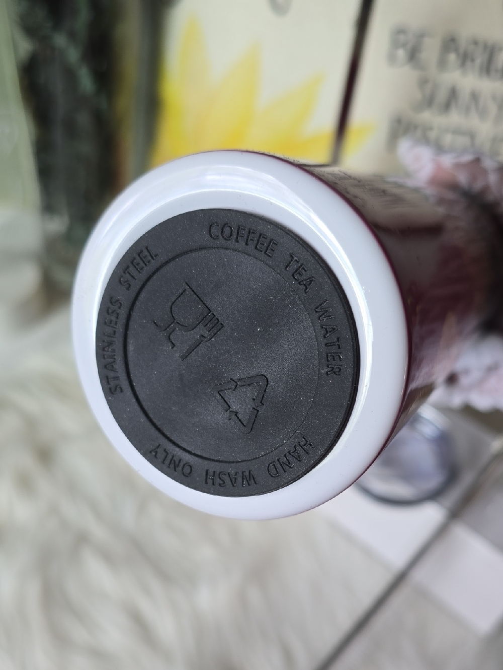 Cute Travel Tumbler Off BRAND NWT - Picture 8 of 8